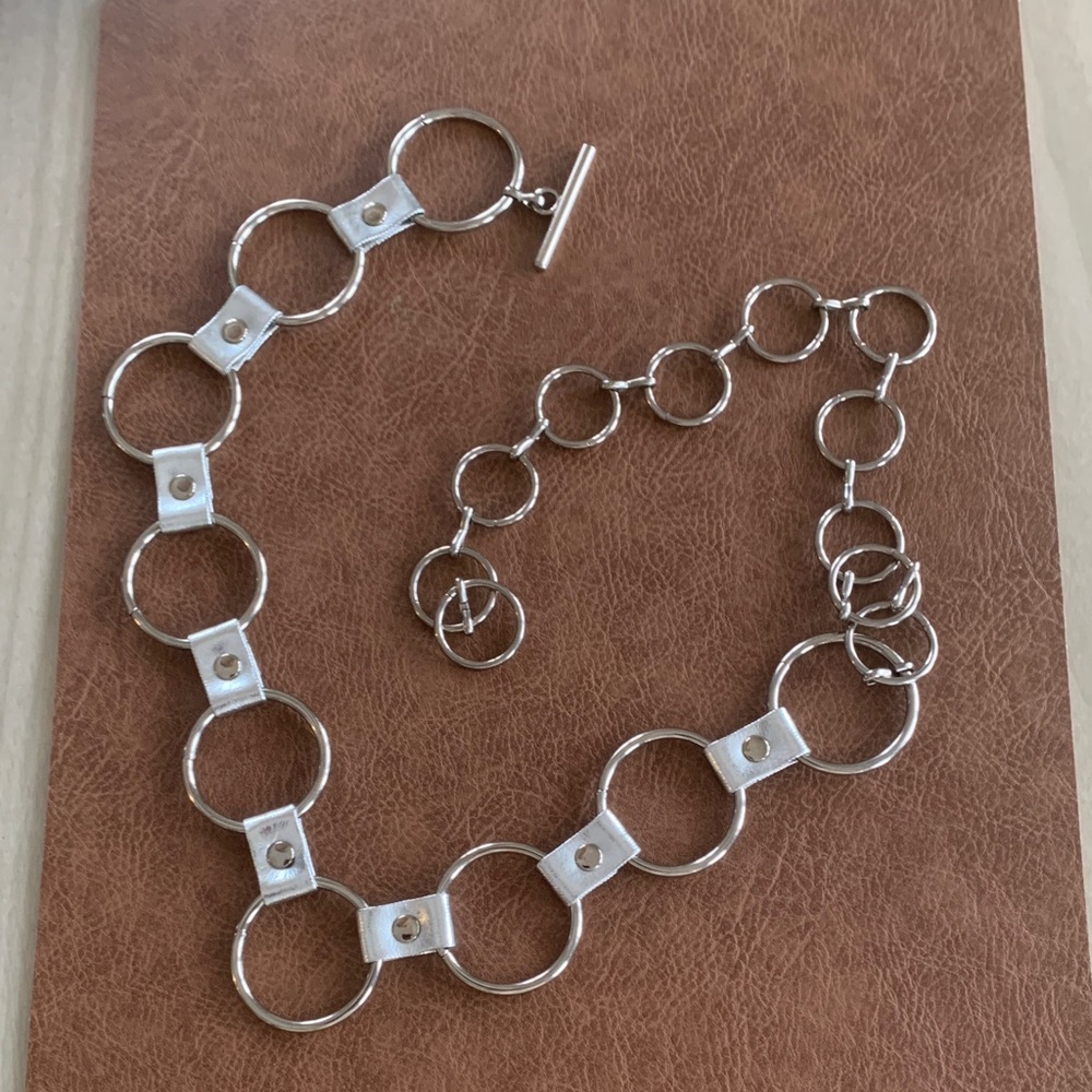 Silver Chain Belt